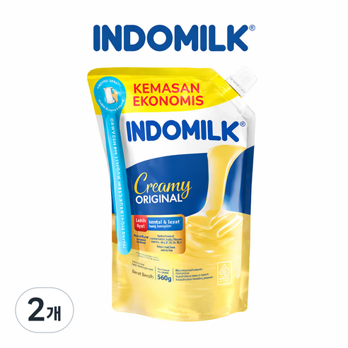 Indomilk Condensed Milk 인도밀크연유 1+1