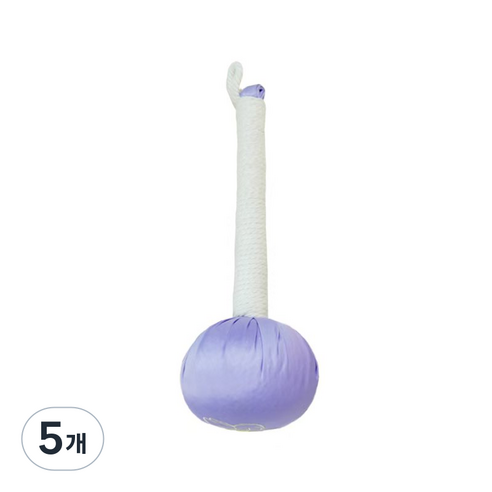 두들이 쿠션 안마봉 두드림 전신 마사지봉 천연 쑥향 핸드메이드 스틱, 자주색, 5개
