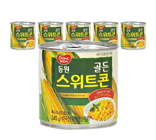 상큼한 식감을 즐길 수 있는 간편 간식, 동원 콘옥수수