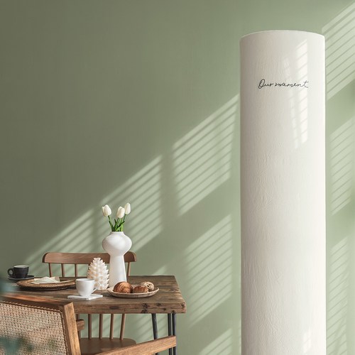 베베데코 모먼트 자수 스탠드 에어컨 커버, 아이보리