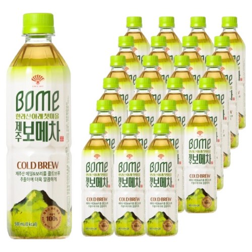 동화약품 제주 보메차, 500ml, 24개