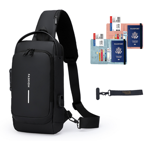 베네피온 유럽여행 도난방지가방 RFID 차단 크로스백 여행용 슬링백