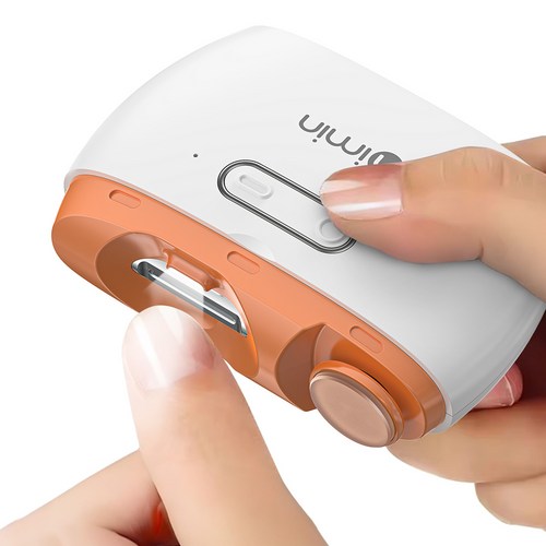 nimin 자동 손톱깎이 전동 손톱깎이 손톱 갈이 손톱 샌딩 다듬기 손톱 정리 도구 세트 D606, 1개, 화이트