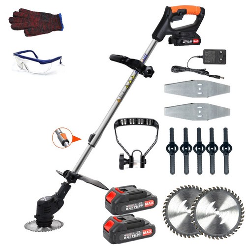 SHILONG 메이드 인 독일 무선 충전식 예초기 본품+배터리 총2개 본품+배터리 총2개