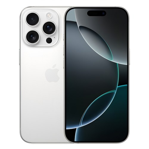 Apple 정품 아이폰 16 Pro 자급제, 화이트 티타늄, 128GB