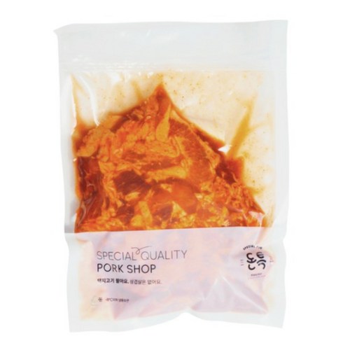 돈특 한돈 1등급 제육볶음 양념두차돌살 500g, 500g, 1개
