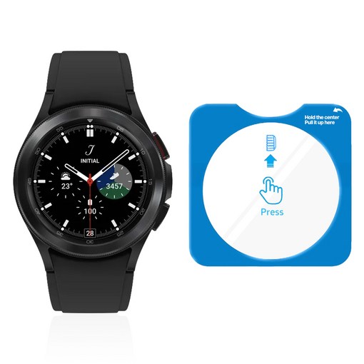 클로버나인 원터치 강화유리 고화질 투명 풀커버 액정보호필름