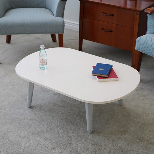 레몬트리 LPM 6단 높이조절 클래식 타원형 접이식 테이블