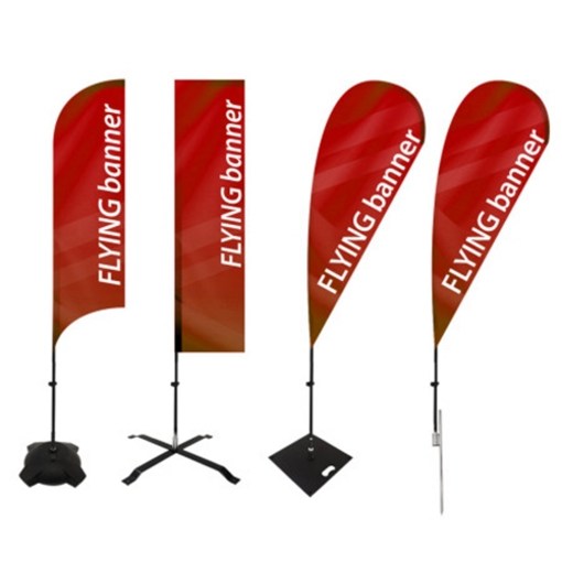 플라잉배너 소형 윈드배너 서핑배너 대형배너, S형 거치대, 스파이크