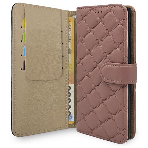 아리움 샤를렌 지갑형 카드 분실방지 액정보호 덮개 가죽 다이어리 케이스