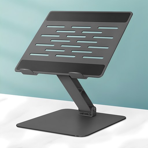 홈플래닛 메탈 쿨링홀 노트북 거치대 완벽한 냉각과 안정성 제공