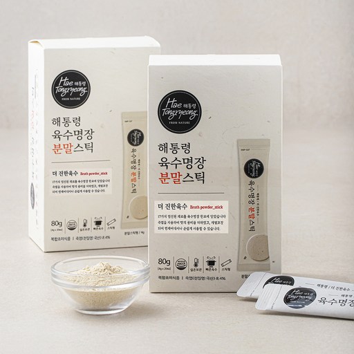 [로켓프레시] 해통령 육수명장 분말 더 진한 육수