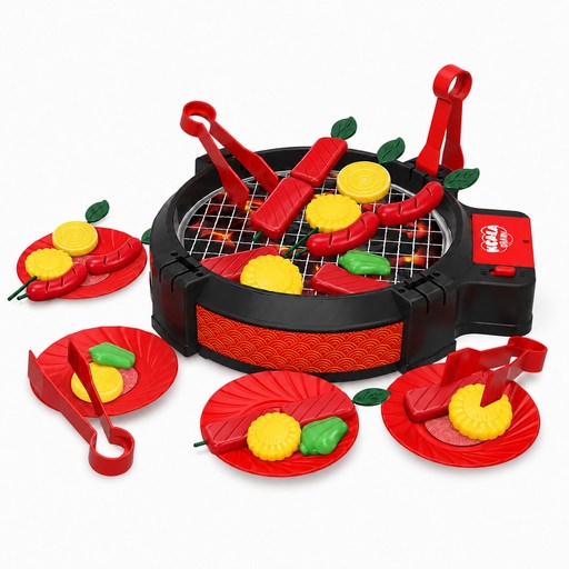 PLAYFUL TOYS 頑玩具 電動彈跳烤肉爐, 多色, 1組