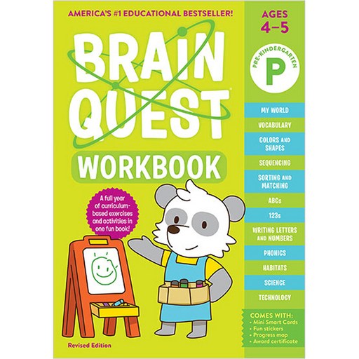 Brain Quest Workbook:Pre-K Revised Edition