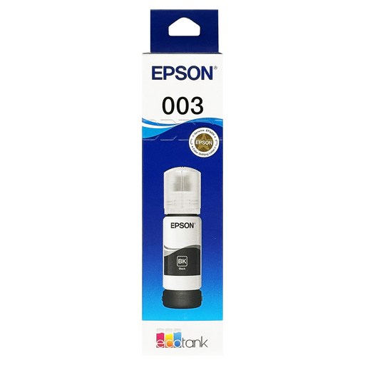 EPSON 003系列 墨水, 黑色, 1個