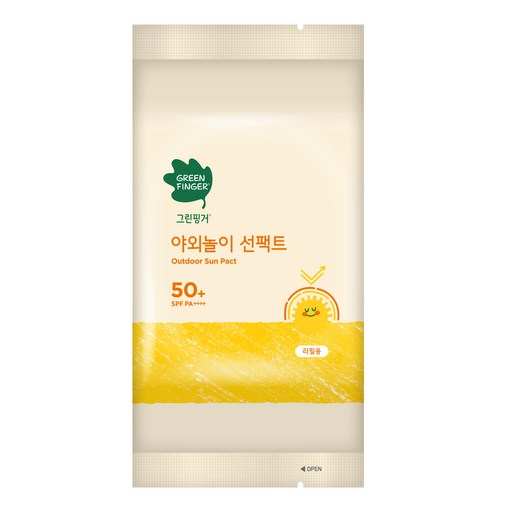 그린핑거 촉촉선팩트 소프트블록 리필