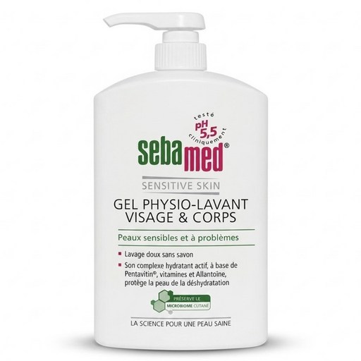 sebamed 施巴 pH5.5 潔膚露 附壓頭 (平行輸入), 1瓶, 1L