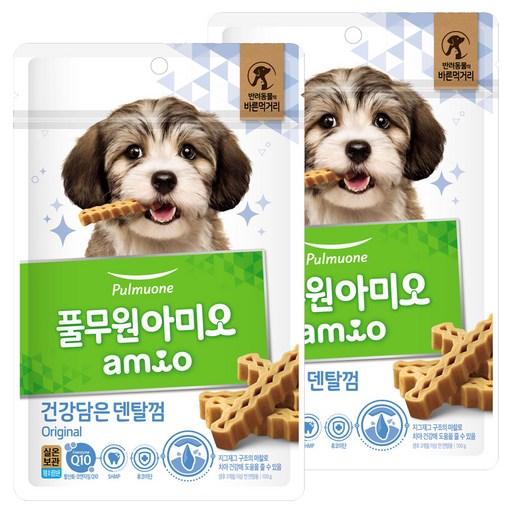 풀무원아미오 건강한 덴탈껌