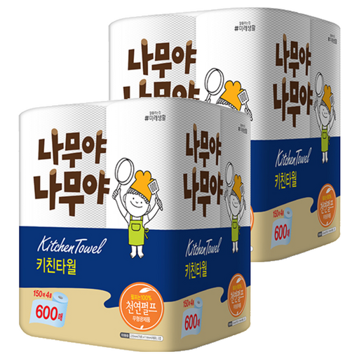 나무야나무야 천연펄프 키친타올