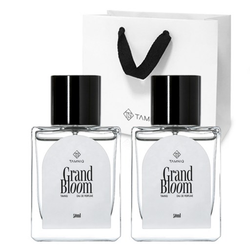 탐니크 오드퍼퓸 그랑 블룸 2p  쇼핑백, 50ml, 2개