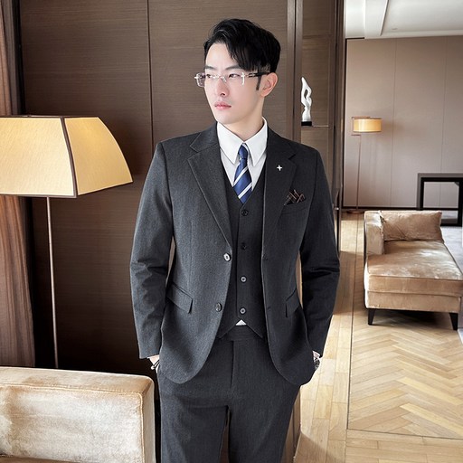 Enyofe 남성용 투버튼 캐주얼 쓰리피스 정장세트 재킷조끼바지 면접 기획 남자수트 3피스 결혼식 하객 남성 슈트 남자 겨울 검은 양복 세트 남성용 정장세트5컬러 Enyofe 남성용 투버튼 캐주얼 쓰리피스 정장세트 재킷조끼바지 면접 기획 남자수트 3피스 결혼식 하객 남성 슈트 남자 겨울 검은 양복 세트 남성용 정장세트5컬러