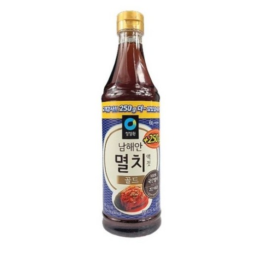 남해안멸치액젓골드 750G+250G대상(주)