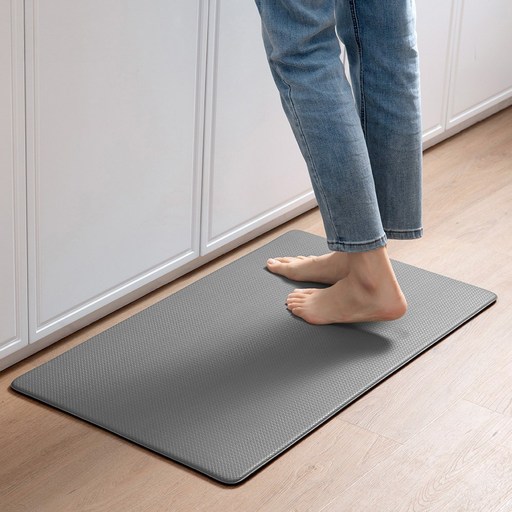 DEXI 쿠션 싱크대 방수 PVC 주방매트 특대형 싱크대발매트 미끄럼방지 두꺼운 10mm 주방 발매트 대형