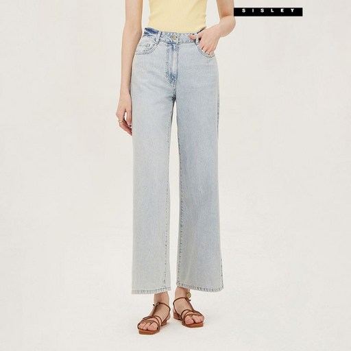 시슬리 솔트 도밍고 와이드 데님 팬츠 SADPF1531