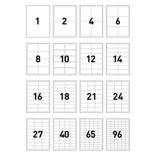 [종이애꿈] 에코 프리미엄 라벨지 100매입, 100개, A4