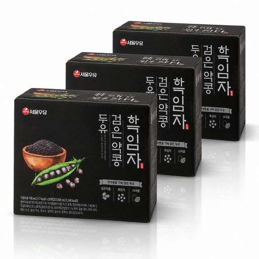 서울우유 흑임자 검은 약콩 두유