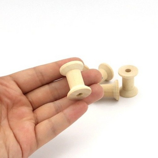 원목 보빈나무 실패 30mm x 20mm 보빈나무 실패 자작나무 나무도마 보빈 보빈작두콩차