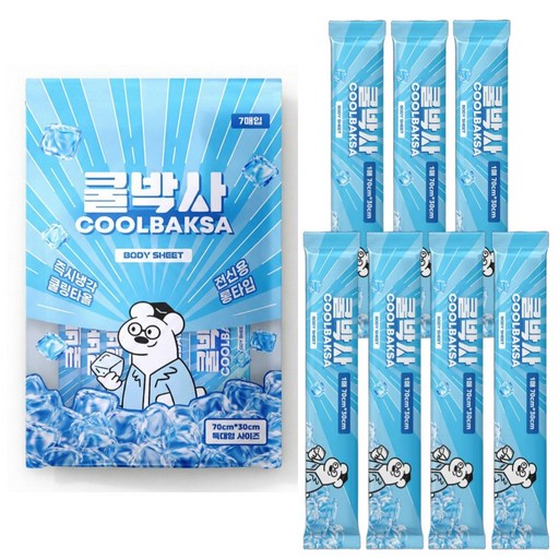 쿨박사 쿨링티슈 데오 쿨링 시트 타올 쿨스카프 , 특대형