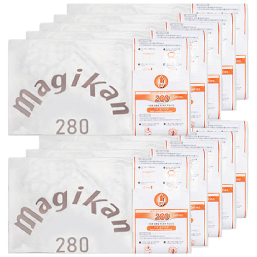 매직캔 정품리필봉투 280 화이트 (27리터용) 280R10W