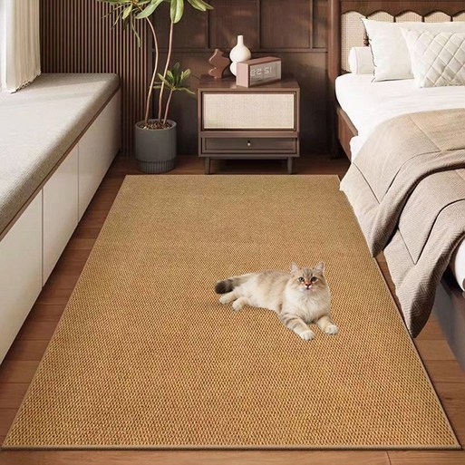 혜신 프리미엄 캣 스크래쳐 카페트 편안한 물세탁 거실 카페트