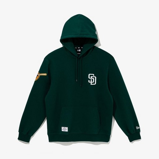 정품 뉴에라 샌디에이고 파드리스 슬리브 패치 후드티 14179204