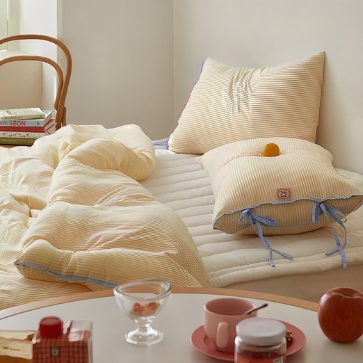 마틸라 리본케이크 차렵이불 베개 세트