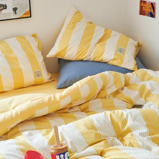 쁘리엘르 유어메이트 항균 워싱 차렵이불 세트