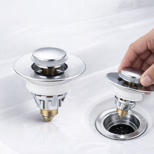 세면대 배수구 마개 트랩 팝업형 욕실 머리카락 거름망 막힘방지