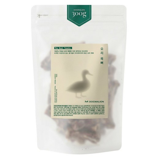 도그말리온 국내산 강아지 수제간식 대용량 6종