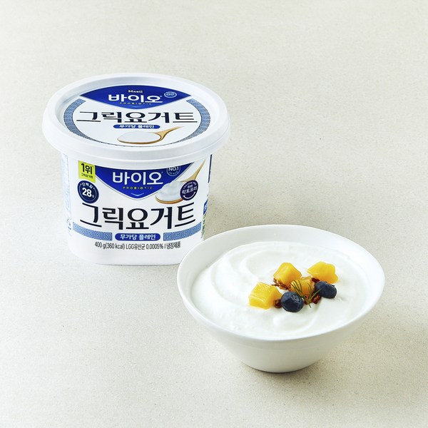 그릭요거트 무가당 플레인