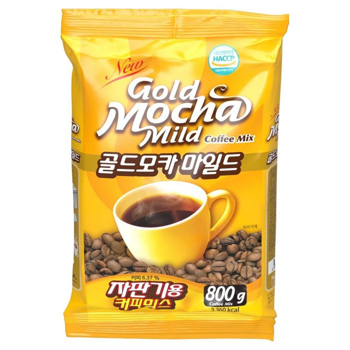 모카씨엔티 골드모카 마일드 자판기용 커피믹스 800g