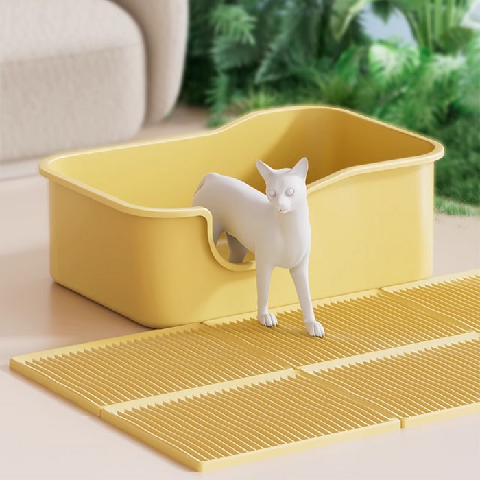 ZOZOFO 고양이 화장실 모래매트 사막화방지 모래발판패드 퍼즐 패드 6p 198cm 사막화 방지 모래 매트 ZOZOFO 고양이 화장실 모래매트 사막화방지 모래발판패드 퍼즐 패드 6p 198cm 사막화 방지 모래 매트