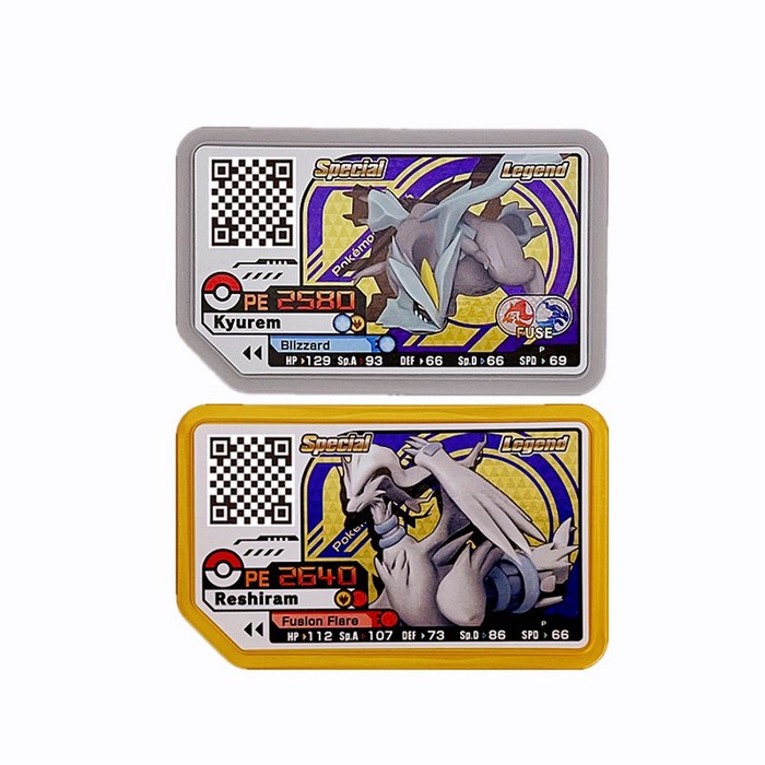 포켓몬 가오레 스페셜 레전드 카드 시리즈 2장세트, 큐레무 레시라무