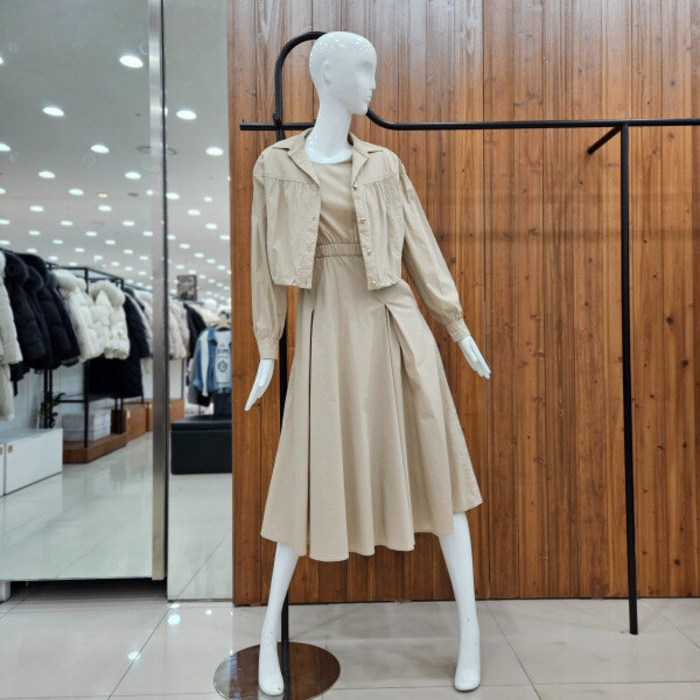 지컷 이지 셔츠 레이어드 원피스 7254137103DJ 365378