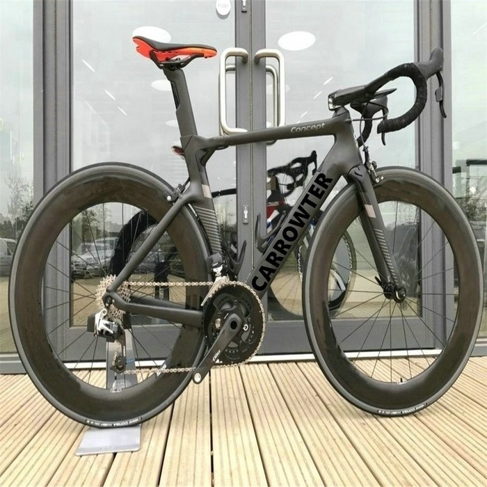 자전거프레임 치넬리 비고렐리 알루미늄 서벨로carrowter concept bob black road carbon complete bike with 105 r7010 50mm