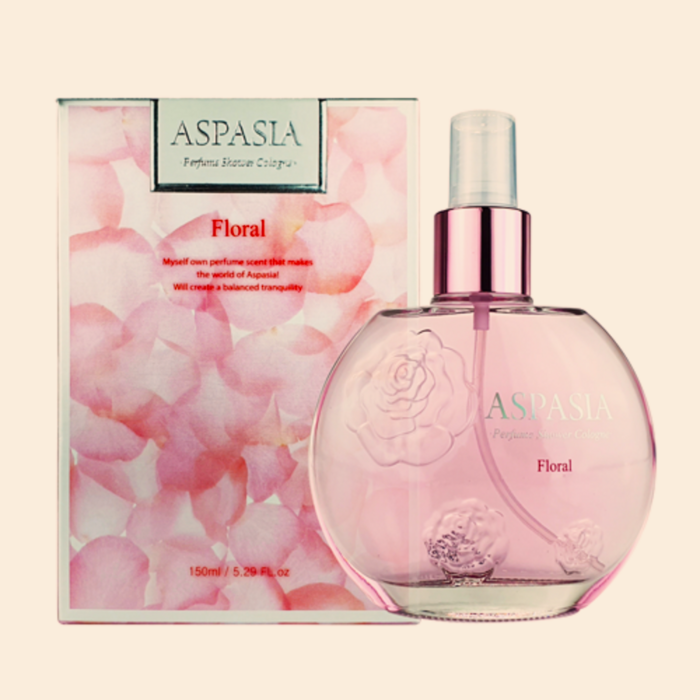 코랜스 정품 ASPASIA 샤워코롱 후로랄 x2개 사은품 TOP에센스 마스크팩2매 무료증정, 2개, 150ml