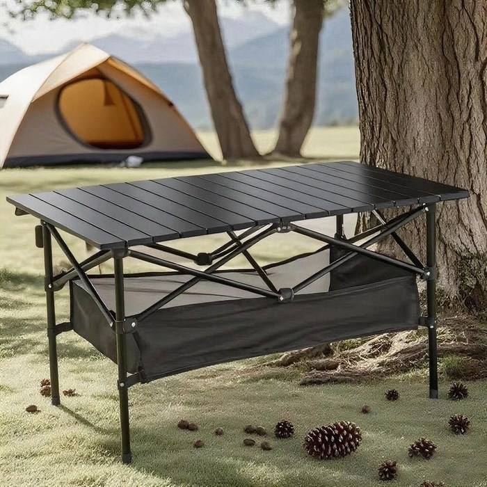 크크라이프 알루미늄 디럭스 롤 캠핑 테이블