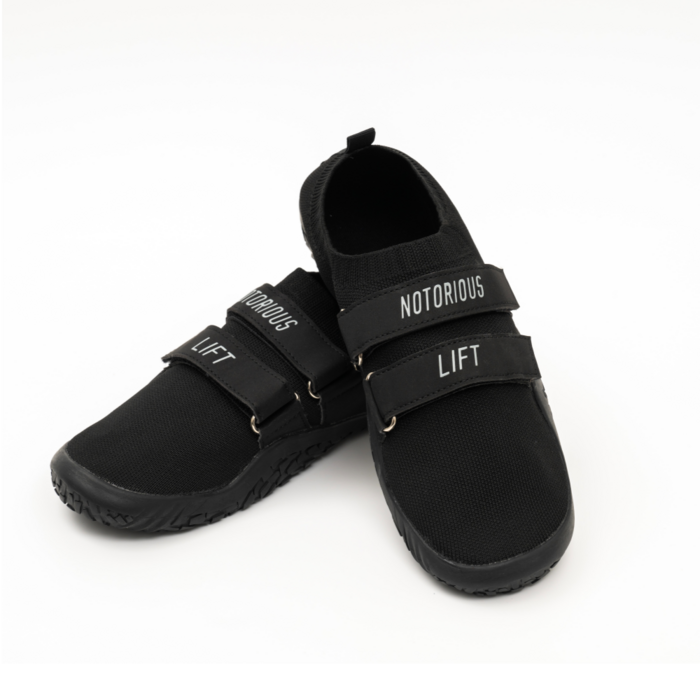 노토리우스리프트 논슬립 리프팅화 스쿼트화 역도화, 1개, 블랙