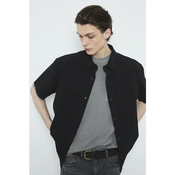 버커루 SET  나일론스판 반팔 셔켓B242SH010P