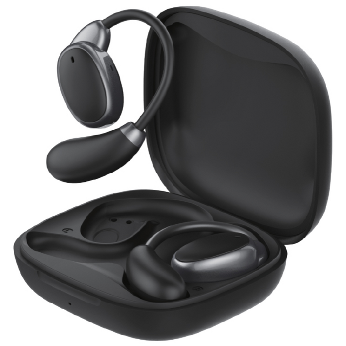 아이리버 IBSE10 블루투스 V5.4 오픈형 이어폰 무선 이어셋 귀걸이형, 블랙, BK